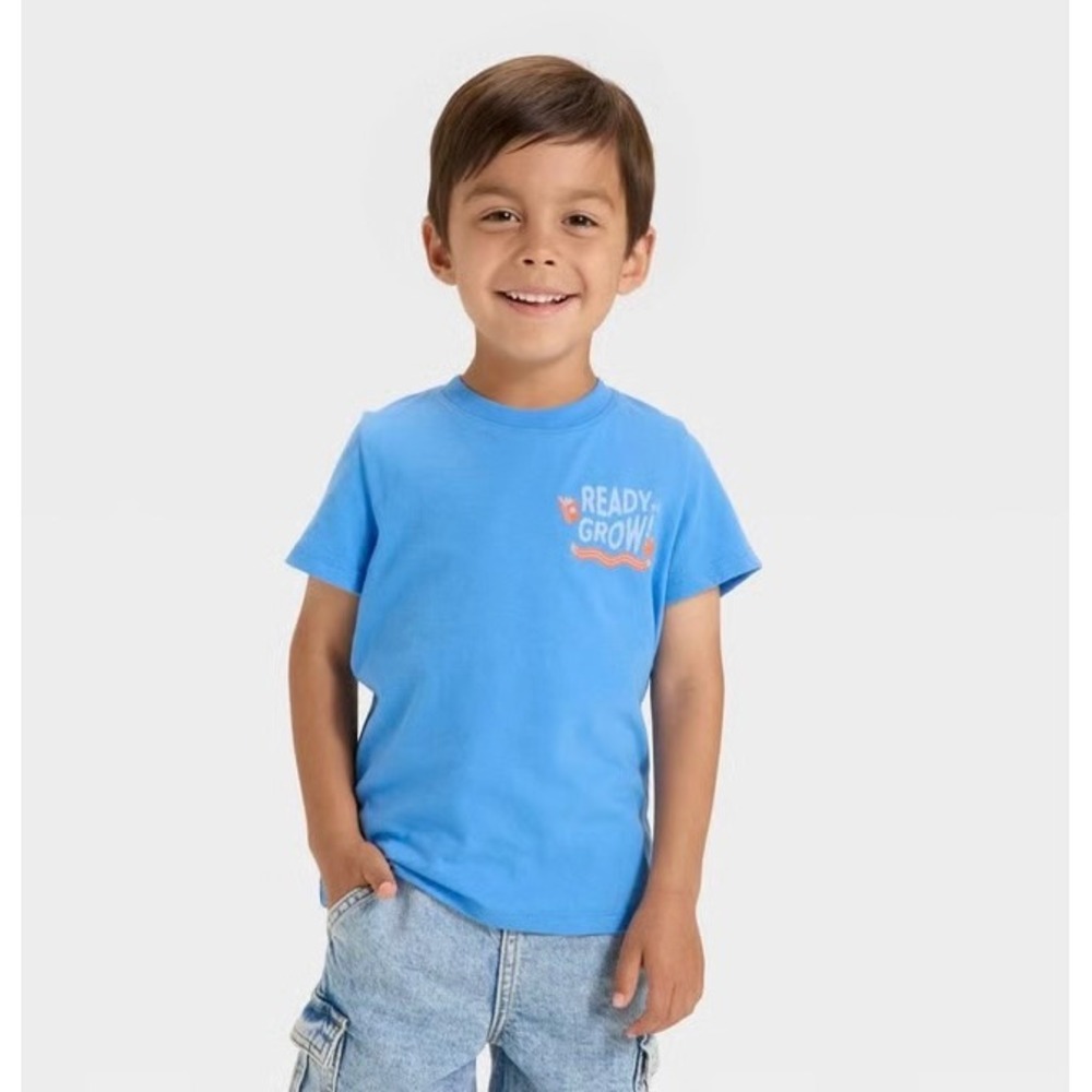 Boys' Short Sleeve Ready to Grow T-Shirt- 18 month
